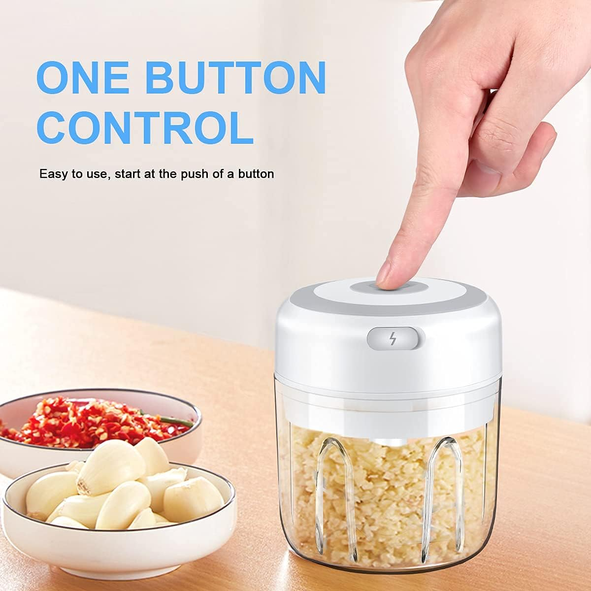 One-Touch Electric Mini Chopper