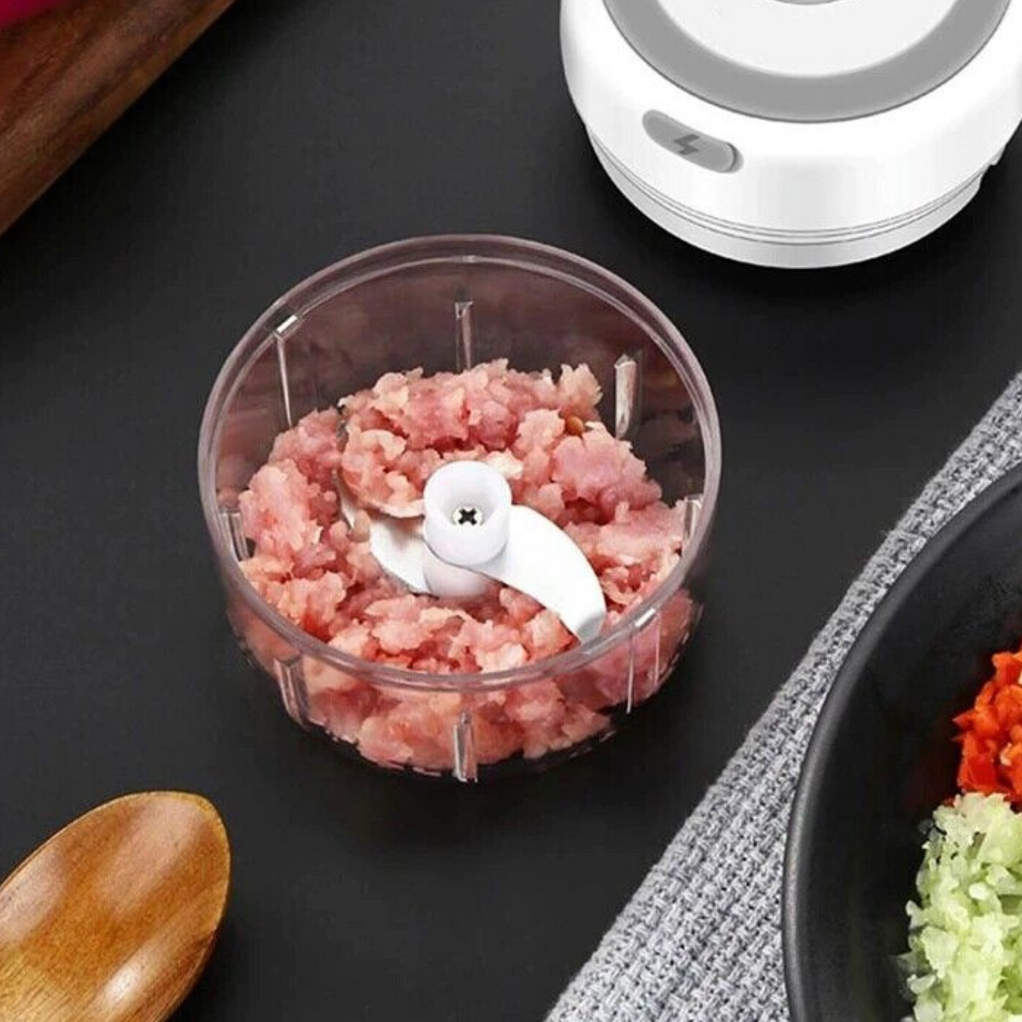 One-Touch Electric Mini Chopper