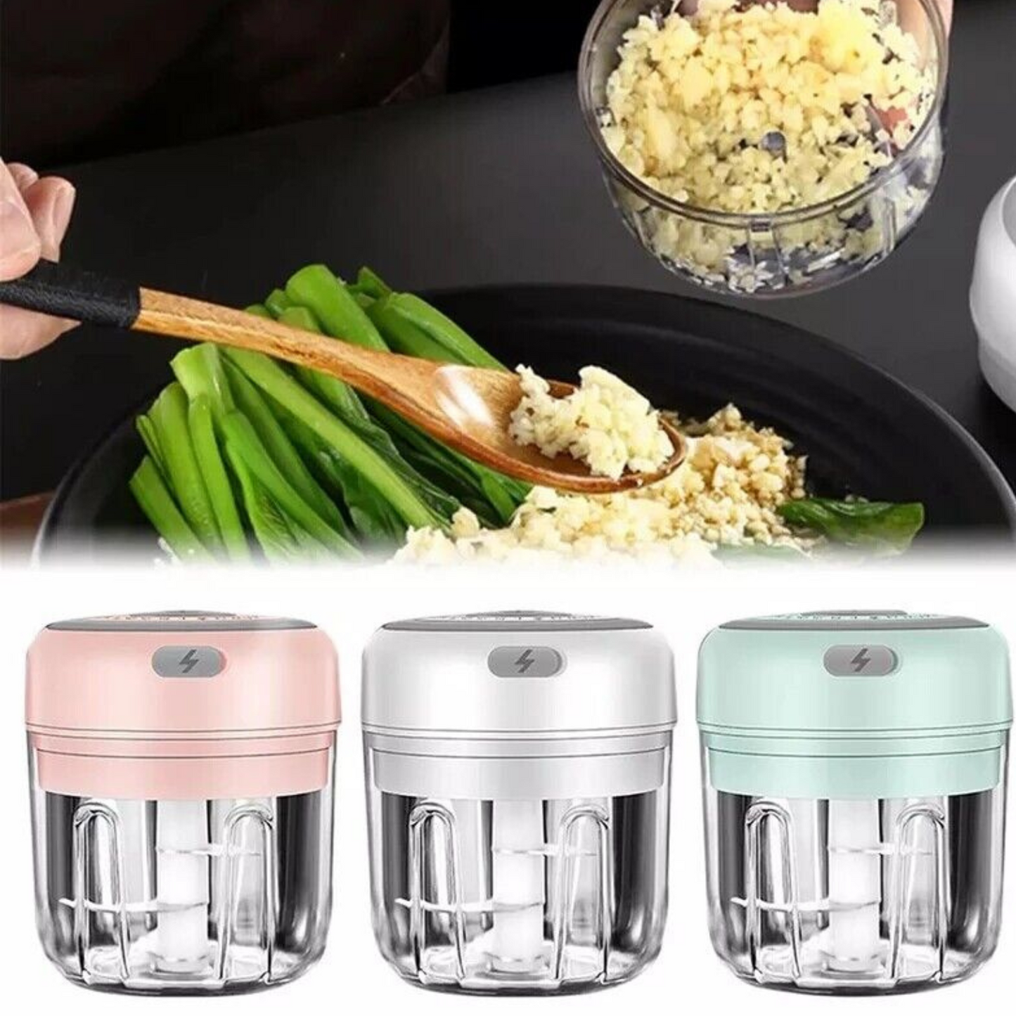 One-Touch Electric Mini Chopper