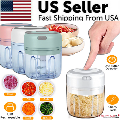 One-Touch Electric Mini Chopper