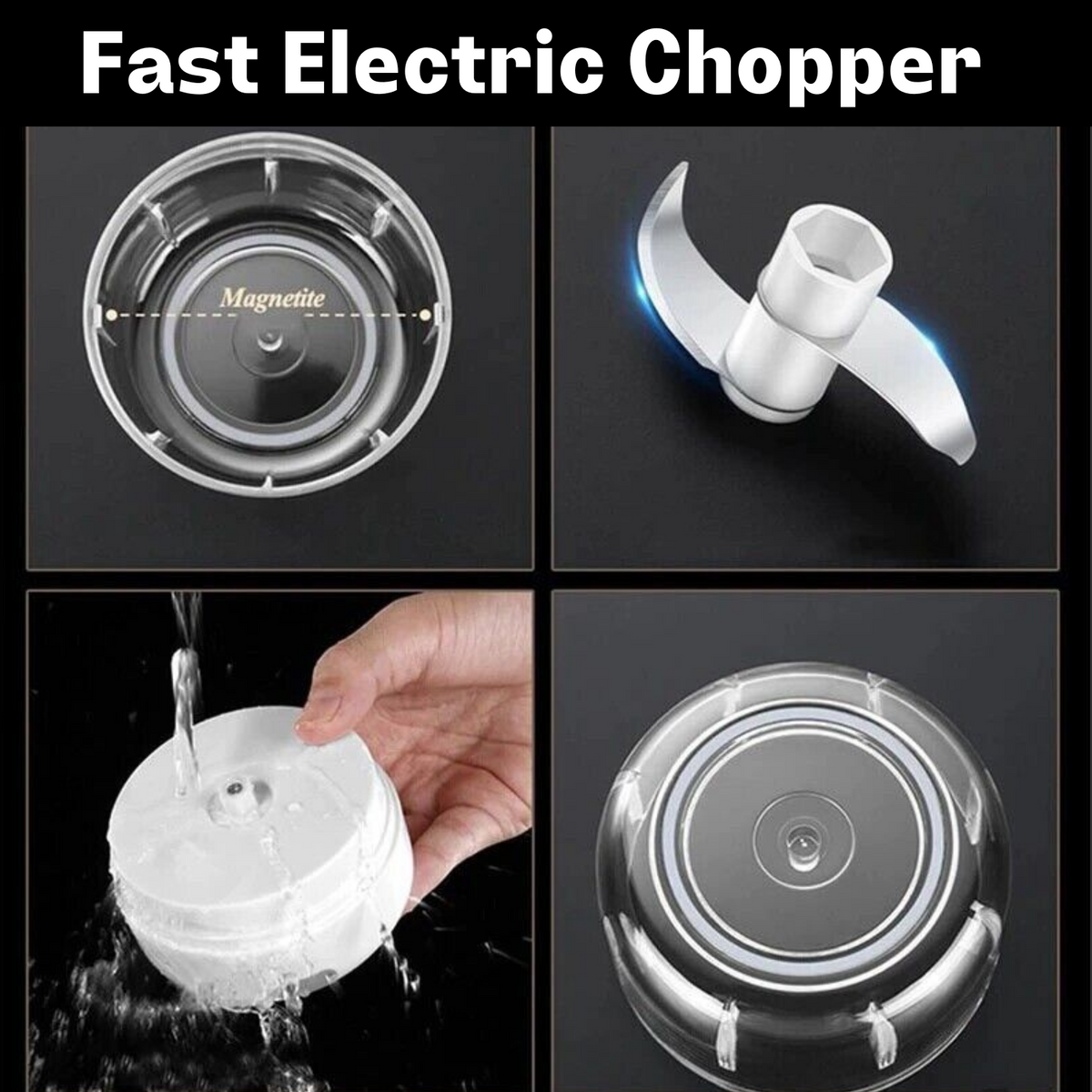 One-Touch Electric Mini Chopper
