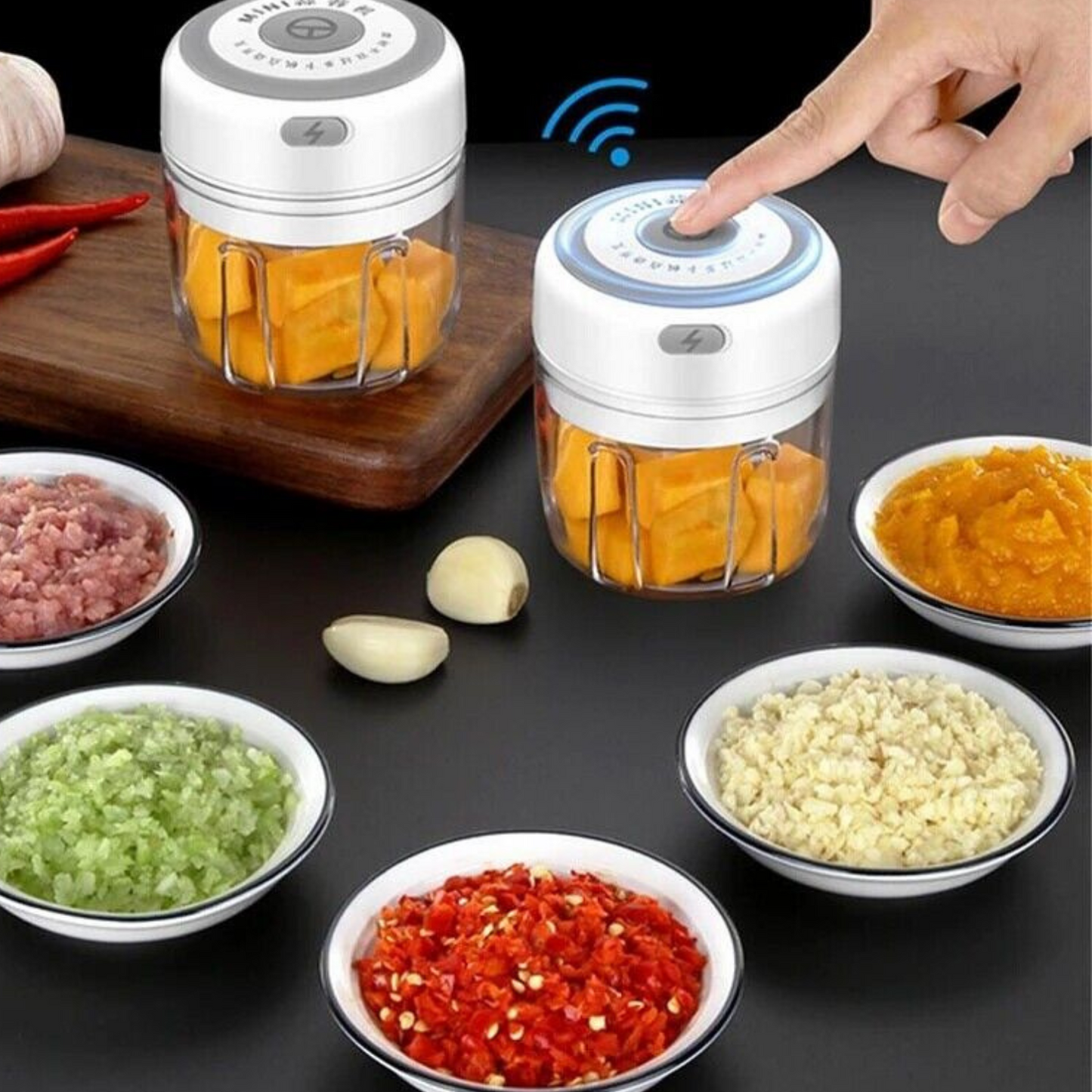 One-Touch Electric Mini Chopper
