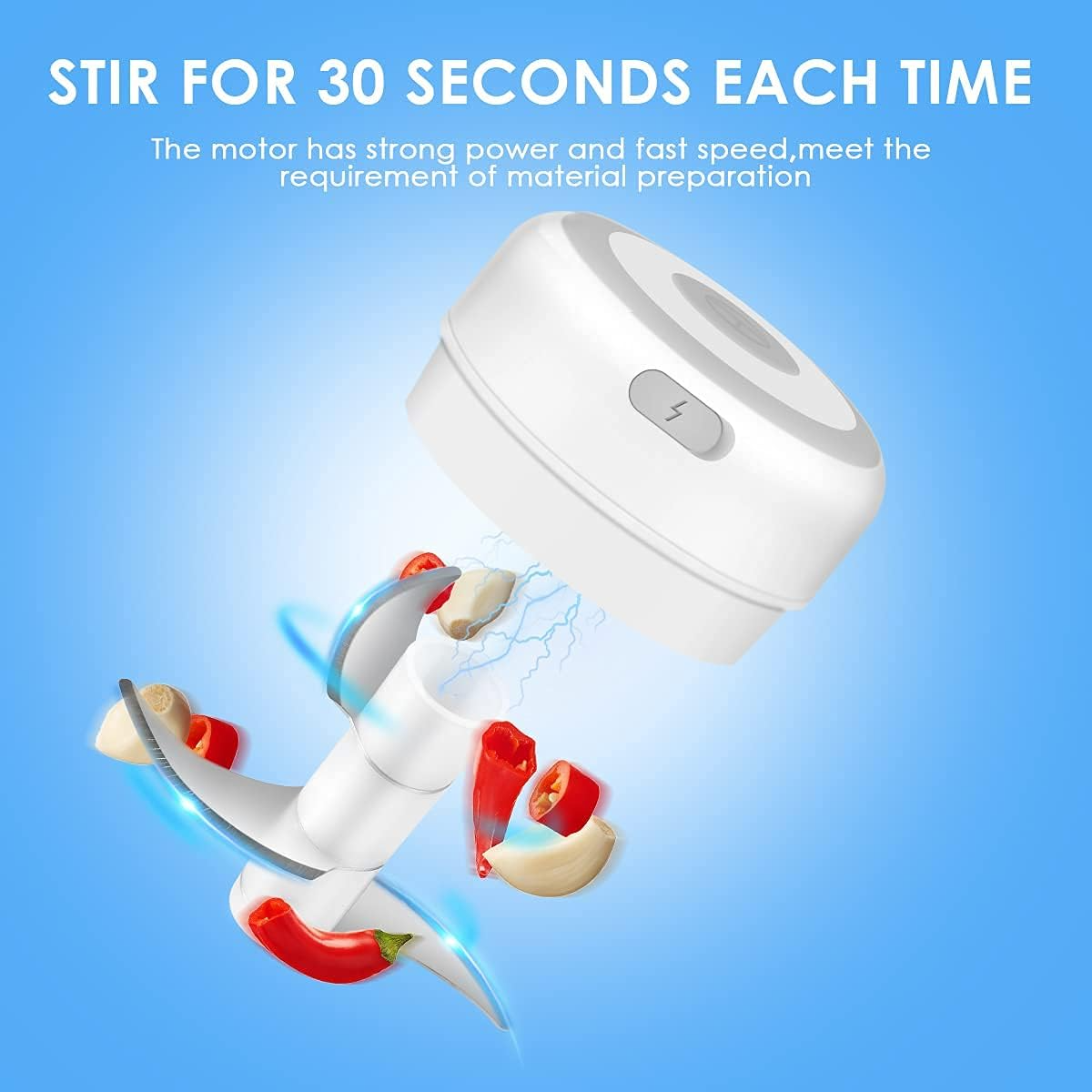 One-Touch Electric Mini Chopper