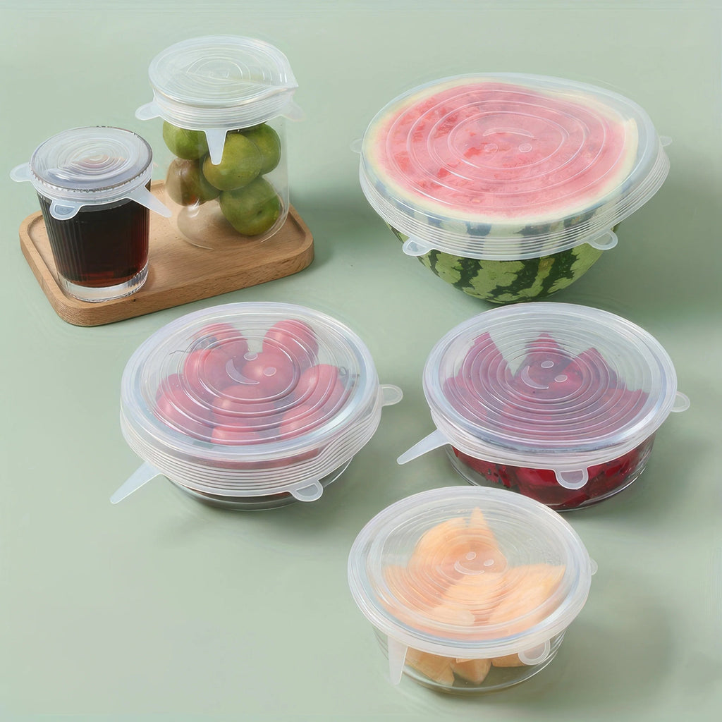 Stretch Food Huggers (6-Pack)