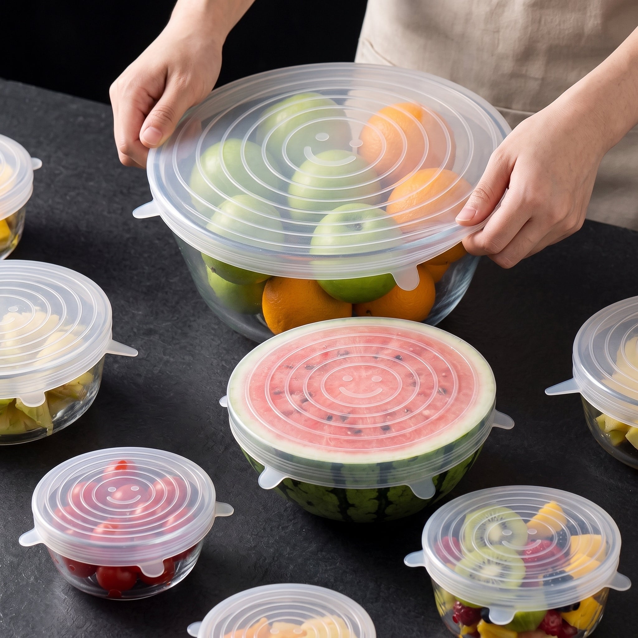 Stretch Food Huggers (6-Pack)
