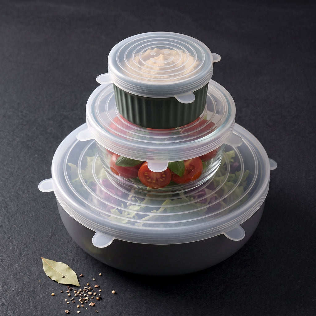 Stretch Food Huggers (6-Pack)